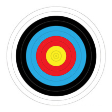 Different Size Paper Target for Hunting and Shooting